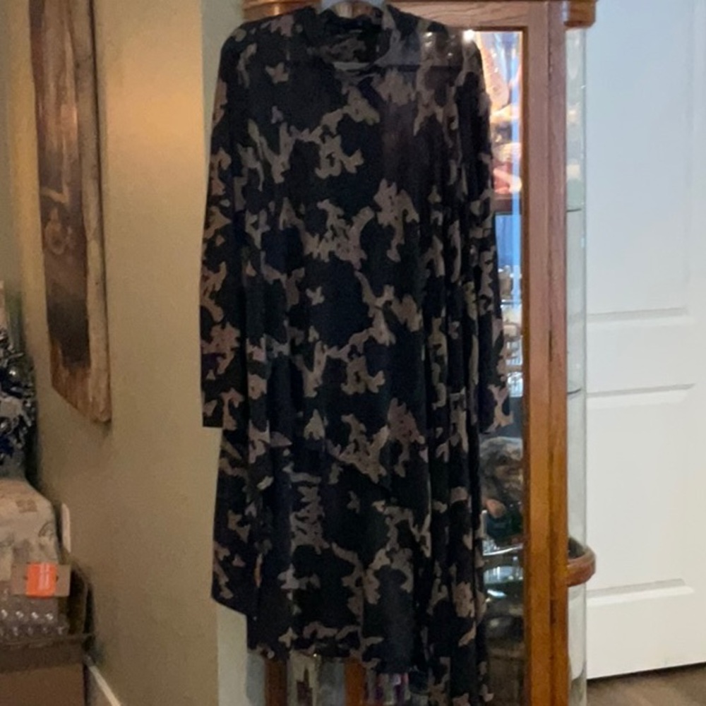 Camouflage Print Women's Tunic